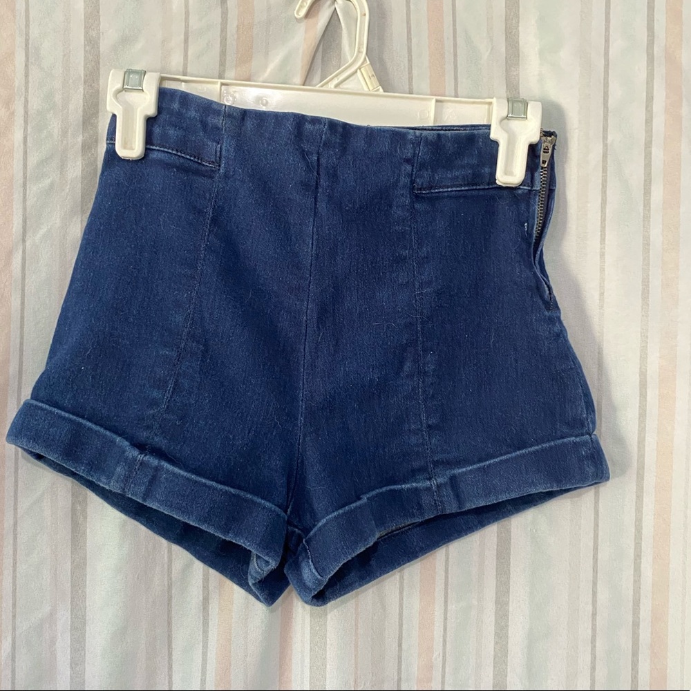 High waisted shorts